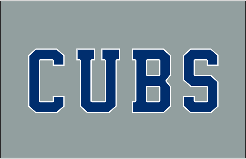 Chicago Cubs 2014-Pres Jersey Logo t shirts iron on transfers